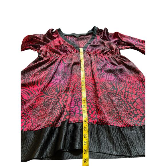 Lane Bryant Animal Print Dress - Size 18/20 - Picture 9 of 10